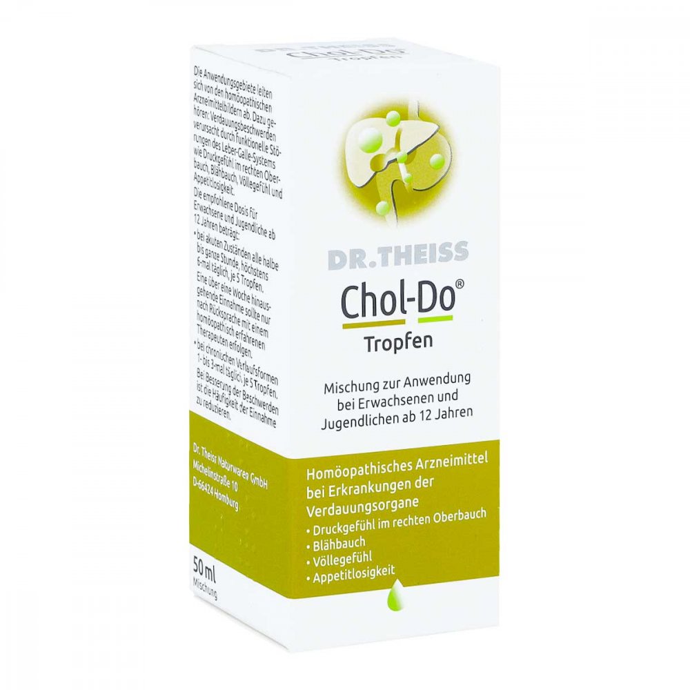Dr. Theiss Naturwaren GmbH Chol Do Tropfen 07320274