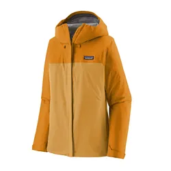 Patagonia Damen Torrentshell 3L Regenjacke - S - Pufferfish Gold