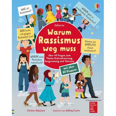 Warum Rassismus weg muss, Gebundene Ausgabe von Jordan Akpojaro, Usborne, 978-1-03-570510-8