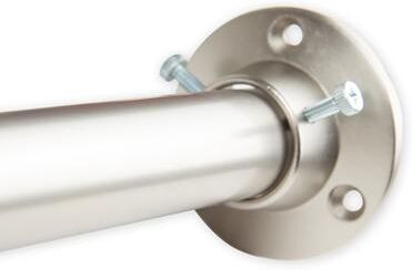 "InStyleDesign 1"" Premium Adjustable Room Divider Rod and Socket Set"