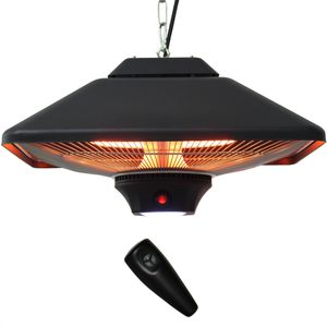 Aktobis Heizstrahler WDH-200LS, outdoor, Infrarotstrahler, mit Fernbedienung, 2000 Watt