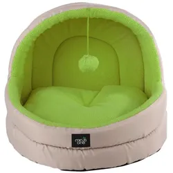 Beeztees Minus One Hideaway Cat Cave Meadow (Katze), Hundebett + Katzenbett