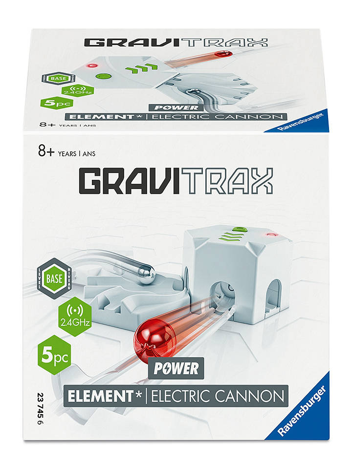 Ravensburger Kugelbahnzubehör "GraviTrax POWER Element Electric Cannon" - ab 8 Jahren - onesize