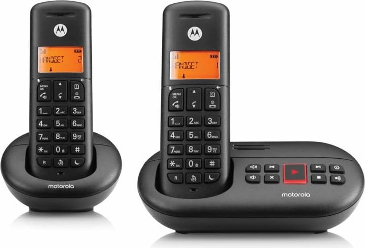 Motorola E212 DUO, zwart