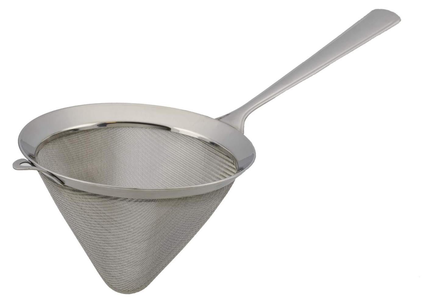 Dripio Conische roestvrijstalen zeef, 16 cm diameter