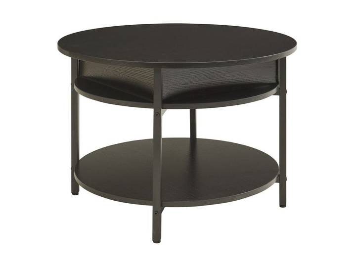 Table basse Kandas avec surface relevable noir