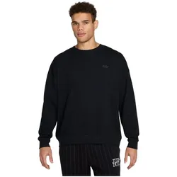 Nike, Herren, Sportshirt, schwarzes Herren-Club-Sweatshirt (XL), Schwarz, XL