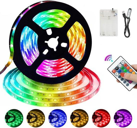 Artrastar LED Strip RGB Sfeerverlichting met Afstandsbediening - 5 Meter