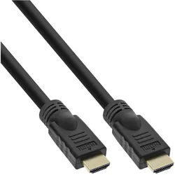 INLINE HiD HDMI Kabel, HDMI-HS mit Eth,, Premium, 4K2K, ST / ST, gold, 5m