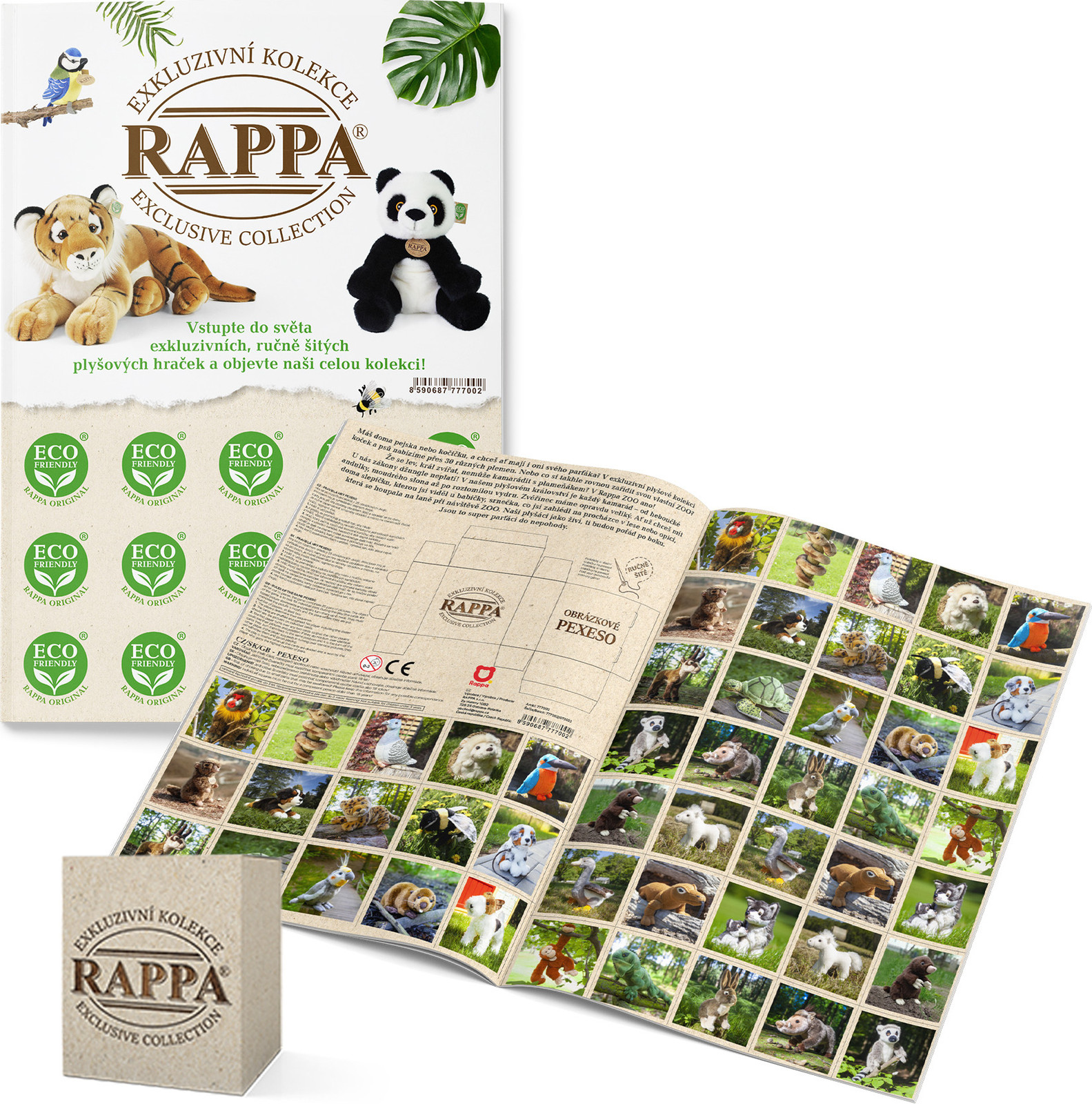 Rappa Memory Game Exclusieve pluche