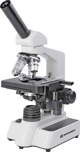 Bresser Optik 5102060 Erudit DLX Durchlichtmikroskop Monokular 600 x Durchlicht
