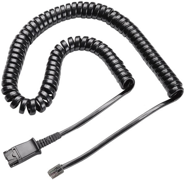 Poly Plantronics Cordon U10P-S19   Accessoires pour postes Aastra, Siemens, Tiptel…