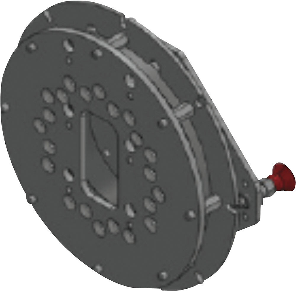 Dreheinheit WP 130 Jolner, grau, Tragfähigkeit 60 kg, Edelstahl Edmolift