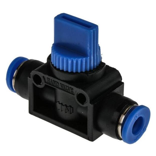 RS PRO In-Line Manual Control Valve, 6 mm (9160968)