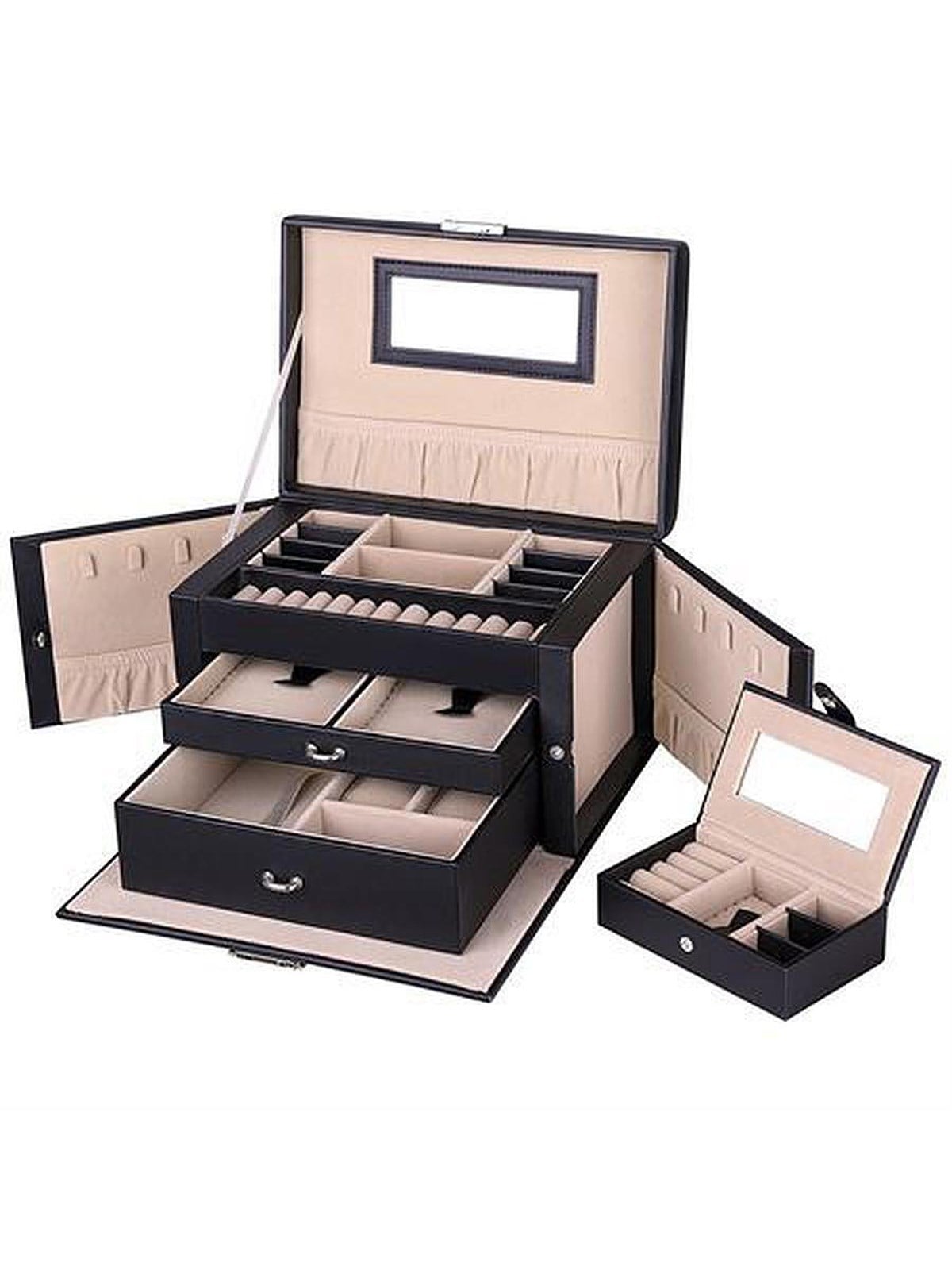 UNIQ XL Schmuckbox - Schwarz
