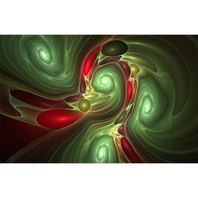 Fototapete PAPERMOON "ABSTRAKT DESIGN-MUSTER STRUKTUR", bunt, B:4m L:2,6m, Vlies, Tapeten