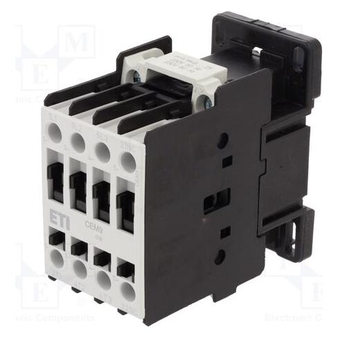 Eti Eti-Polam Stycznik mocy 9A 3P 230V AC 0Z 1R CEM9.01-230V-50/60Hz 004642113 (CEM9.01-230V-50/60HZ)