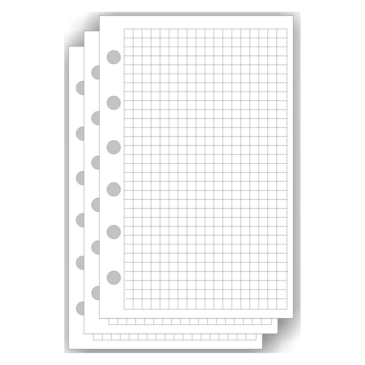 Bind Ersatzeinlage A7 kariert (A7) (5713)