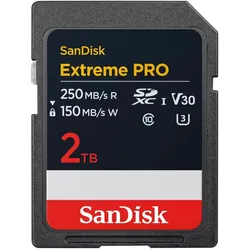 SanDisk 2 TB SDXC ExtremePro 250MB/s Speicherkarte