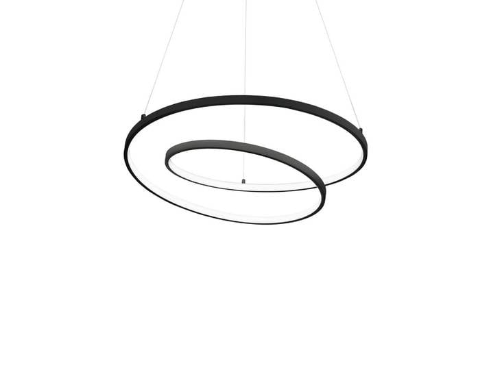 LED-HÄNGELEUCHTE Nero Schwarz D: 60 cm