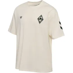 hummel SV Werder Bremen Travel T-Shirt 9492 - snow white wo sponsor XS