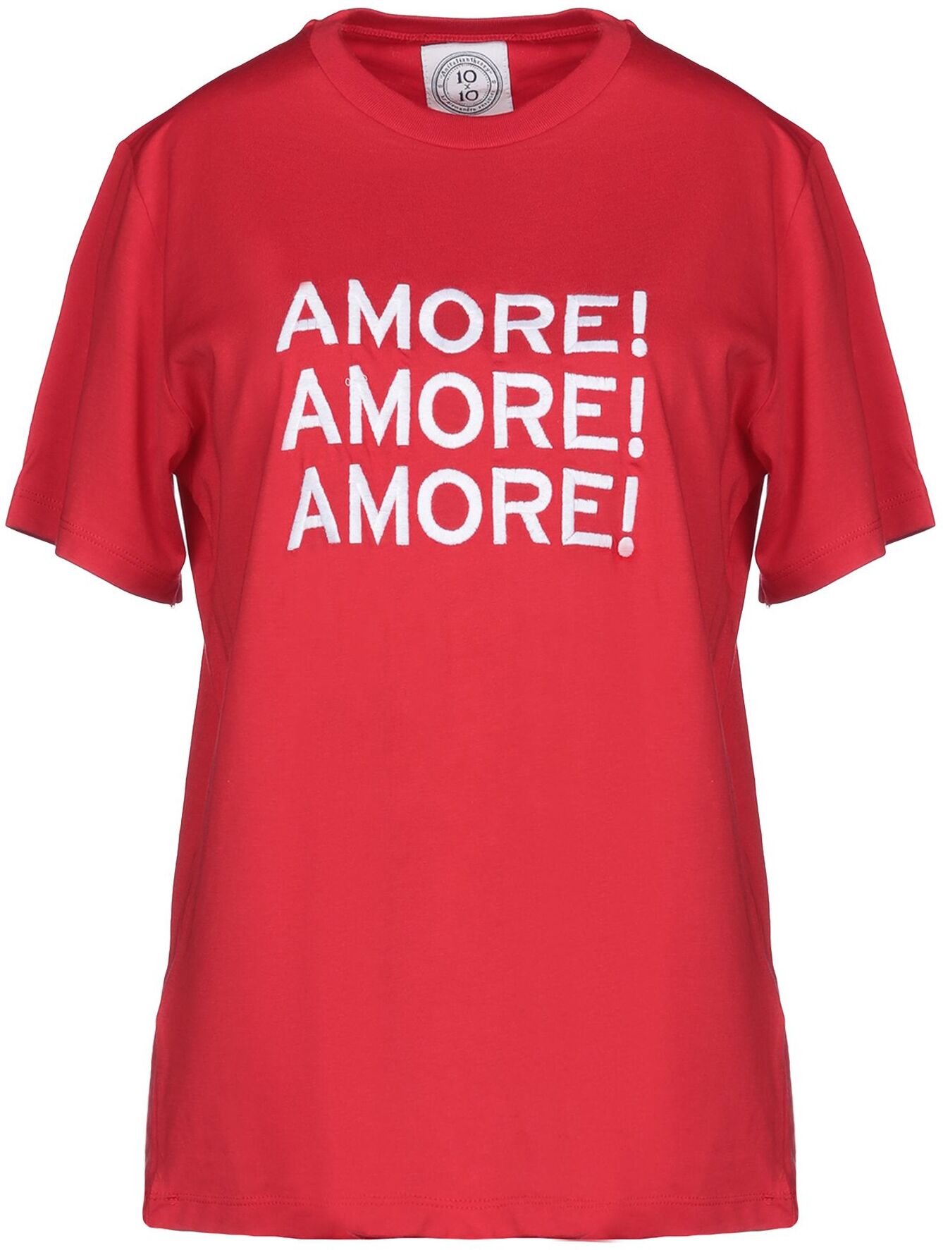 10x10 Anitaliantheory Camiseta Mujer Rojo S Mujer