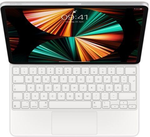 Apple Magic Keyboard (iPad)   iPad Pro 12.9" 2021 (MJQL3LB/A)   Biały   US - Refurbished
