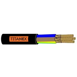 Elmat Gummischlauchleitung TITANEX H07RN-F 5G6 RG50m schwarz