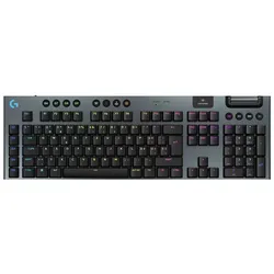 LOGITECH G915 X Lightspeed, schwarz, LEDs RGB, GL TACTILE, USB/Bluetooth, CH