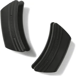 Le Creuset Küchenhandschuhe schwarz aus Silikon 2 St.