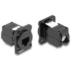 DELOCK D-Typ Modul RJ45 Cat.6 Buchse zu LSA Buchse