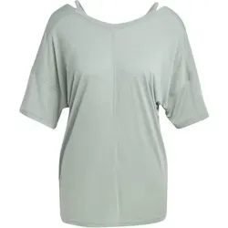 ADIDAS Damen Shirt YGA ST O T, Größe M in Silber Silber