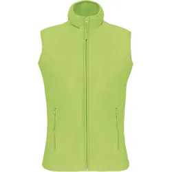 Kariban Damen Microfleece Gilet 'Melodie' Bodywarmer K906 lime S