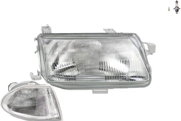 NP24 Scheinwerfer passend für Opel Astra F 09/1994 -09/98 Rechts Leuchtmittel Blinker
