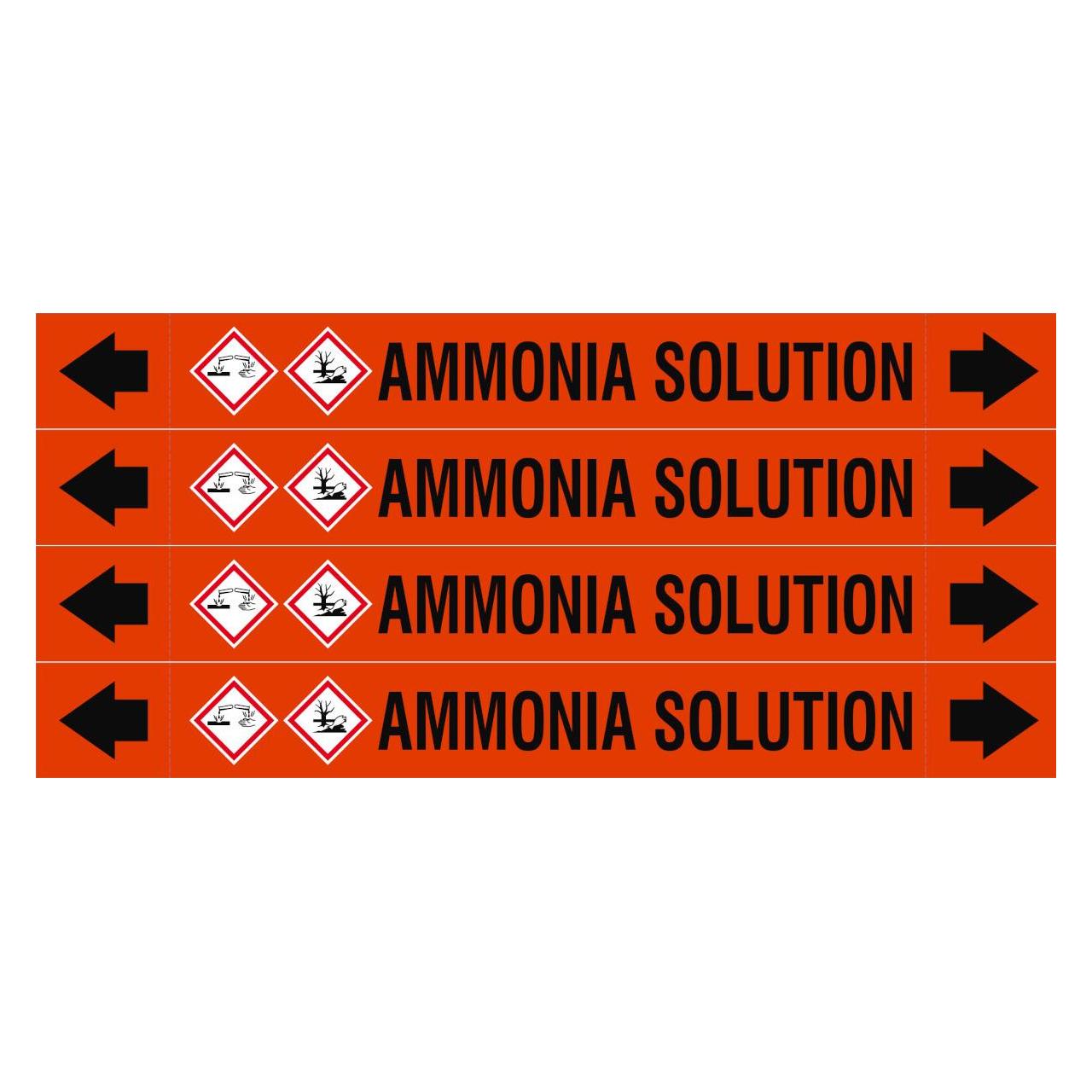 Brady ASME - Rohrmarkierer - Ammonia Solution (312830)
