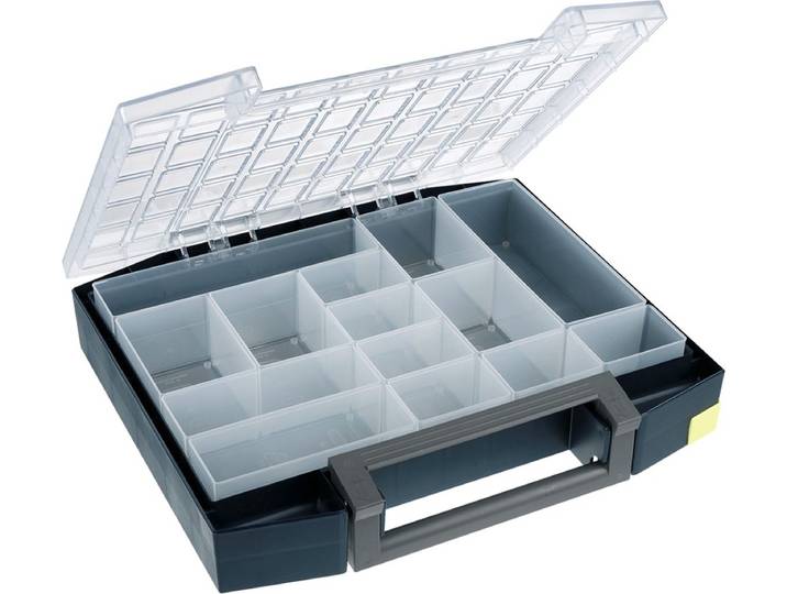 Raaco Sorteerdoos BOXXSER type 80 5x10 met 14 inzetbakjes