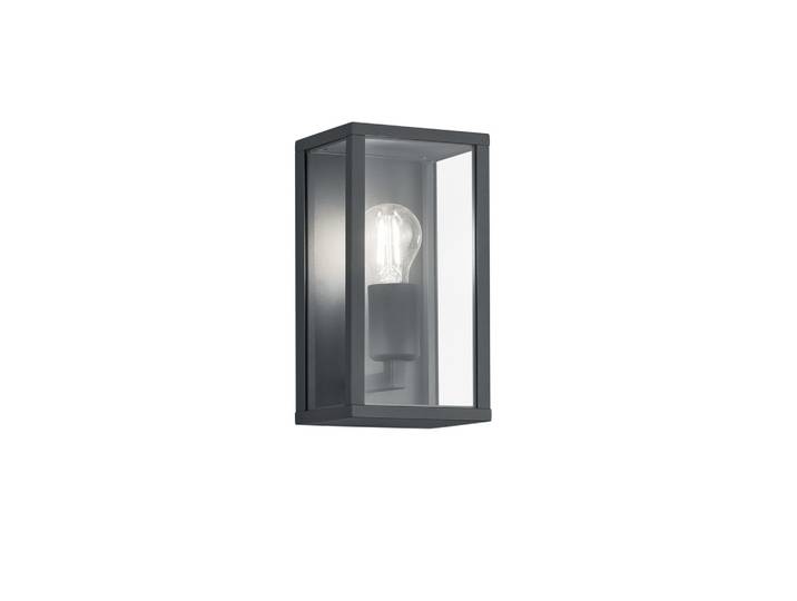 Außenwandleuchte Garonne in Anthrazit max. 60 Watt Wandlampe