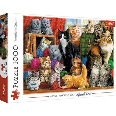 Puzzles - '1000' - Katzentreffen