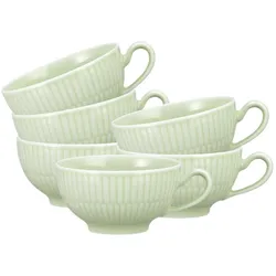 TEETASSEN Amina Seladon 0,22 l 6er Set