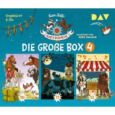 Die Haferhorde – Die große Box 4 (Teil 10-12) - Suza Kolb, CD, 9783742428127