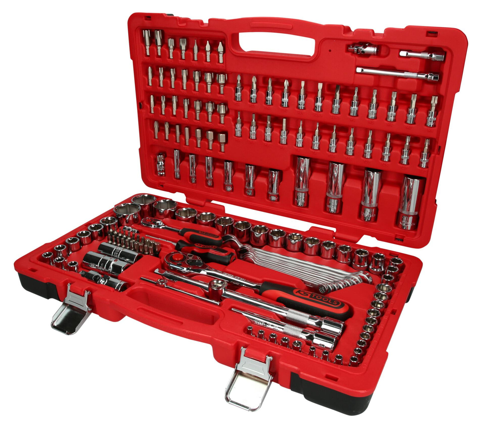 KS Tools 958.0751 dopsetset van chroom-vanadiumstaal, 151 stuks