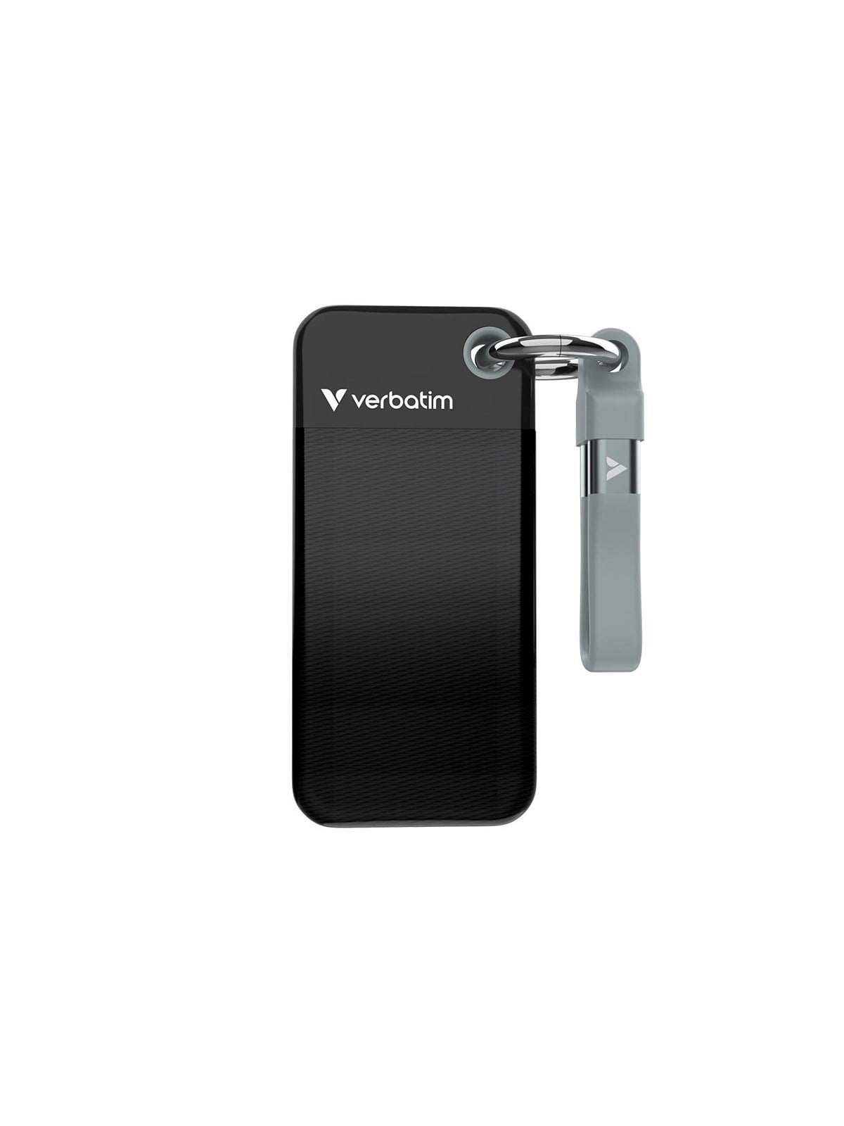 Verbatim Pocket SSD - 2TB - USB 3.2 Gen 2 - Schwarz / Grau