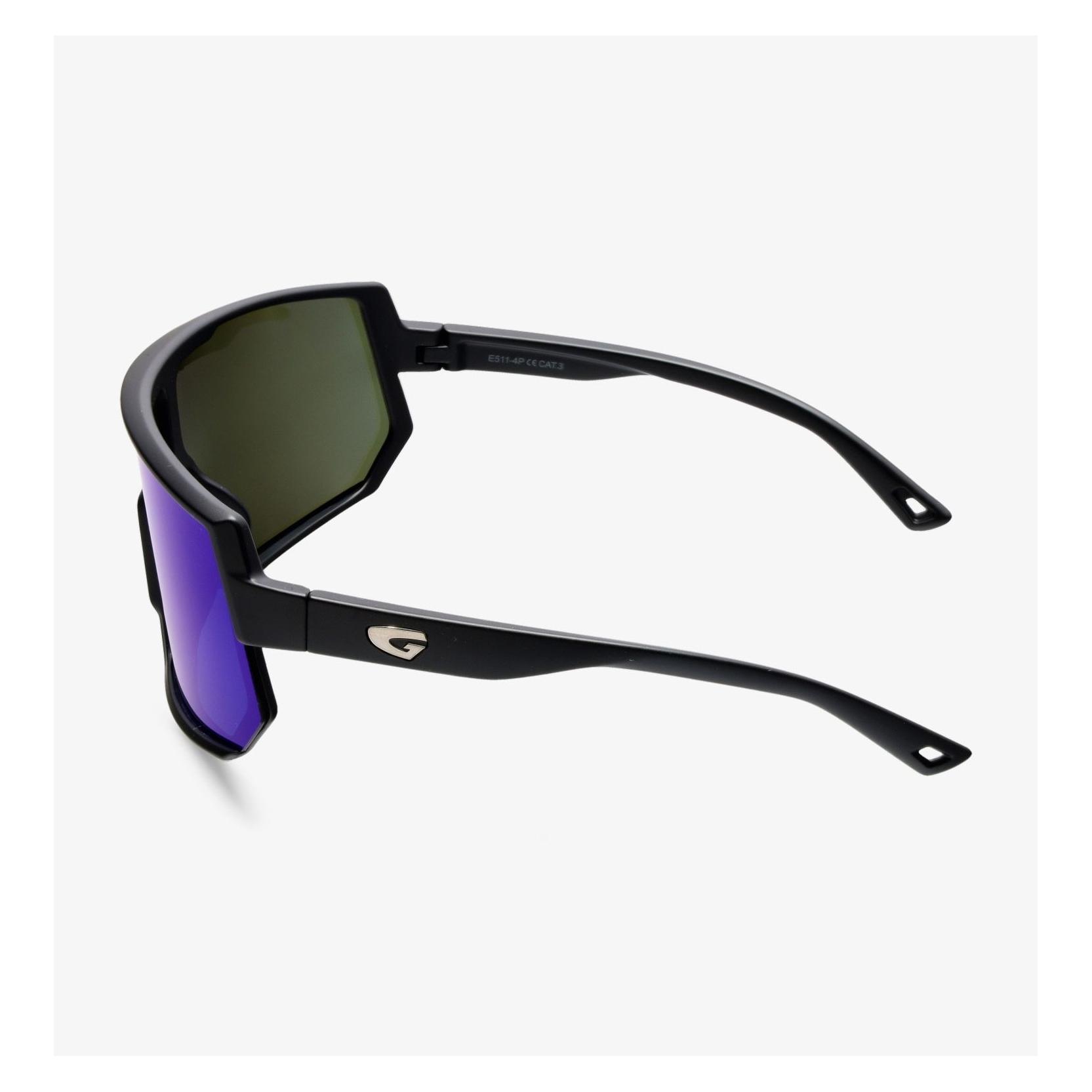 Okulary polaryzacyjne GOG Zeus - matt black/poly white/blue (Blau, Matt Black, poly white) (445795)