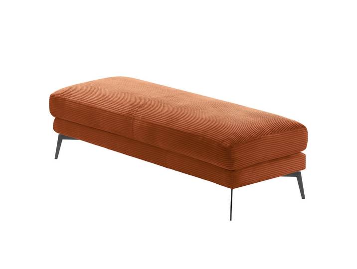 P & B Hocker Berlin, Kupfer, Metall, rechteckig, 163x46x62 cm, Wohnzimmer, Hocker, Sitzhocker