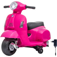 Ride-on Vespa Mini, Kinderfahrzeug pink, Lithium-Ionen-Akku