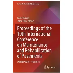 Proceedings of the 10th International C, Fachbücher von Paulo Pereira, Jorge Pais