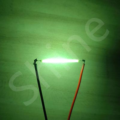Inspired Living 10pcs COB LED Filament Strips For Edison Bulb Repair, LED Filament Strip Parts In Multiple Lengths And Voltages green 38mm Dc80v 10pcs