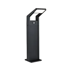 Paulmann 94860 LED Pollerleuchte Juntea Bewegungsmelder IP44 585mm 3000K 11W 900lm 230V Anthrazit