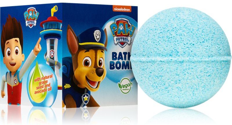 Nickelodeon Paw Patrol Bath Bomb bombe de bain pour enfant Blackberry - Chase 165 g
