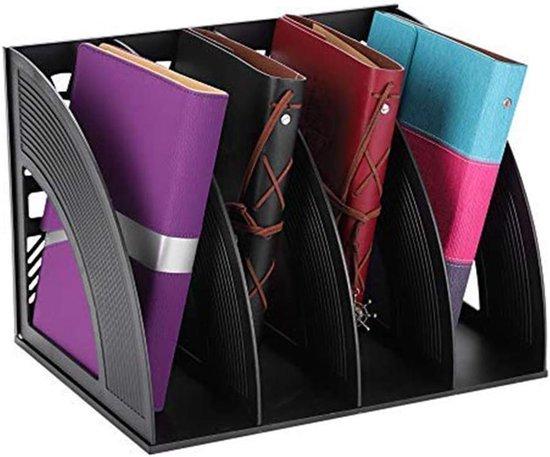 Archiv Regale Dateihalter - Büroorganizer - Dokumente Sortieren - Lüftungsboden - Abnehmbares Design - Holzfarben